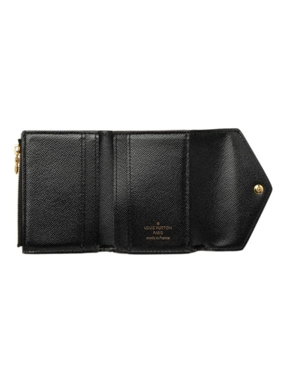 Louis Vuitton Monogram Giant Reverse Portefeuille Zoe Trifold Wallet Compact